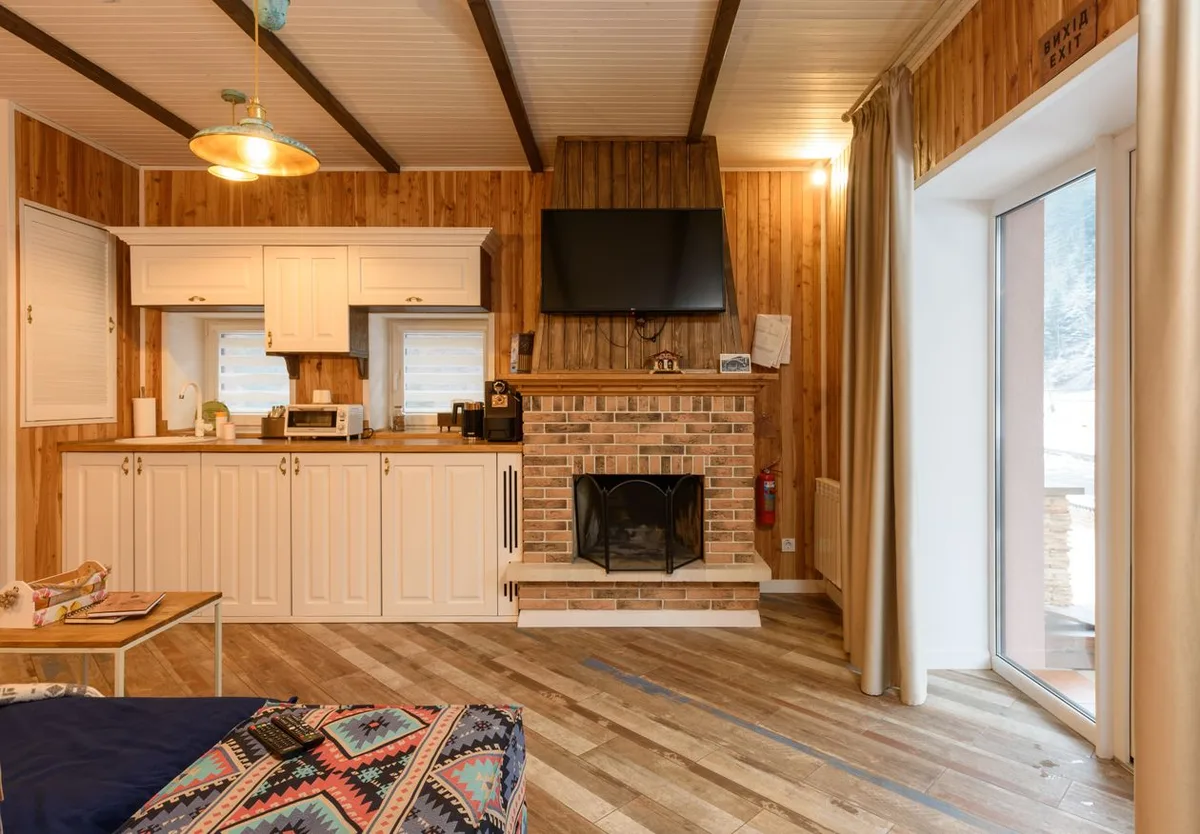 Chalet panoramique avec spa privatif — photo 3