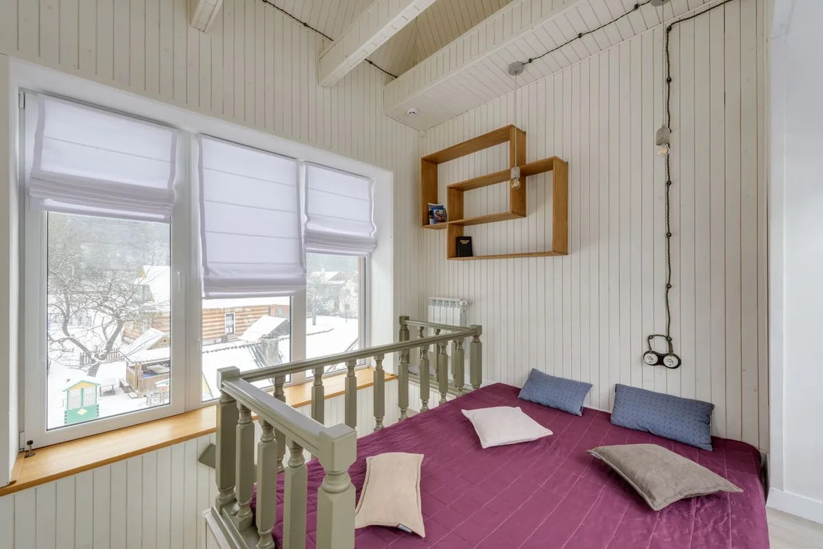 Chalet panoramique avec spa privatif — photo 4