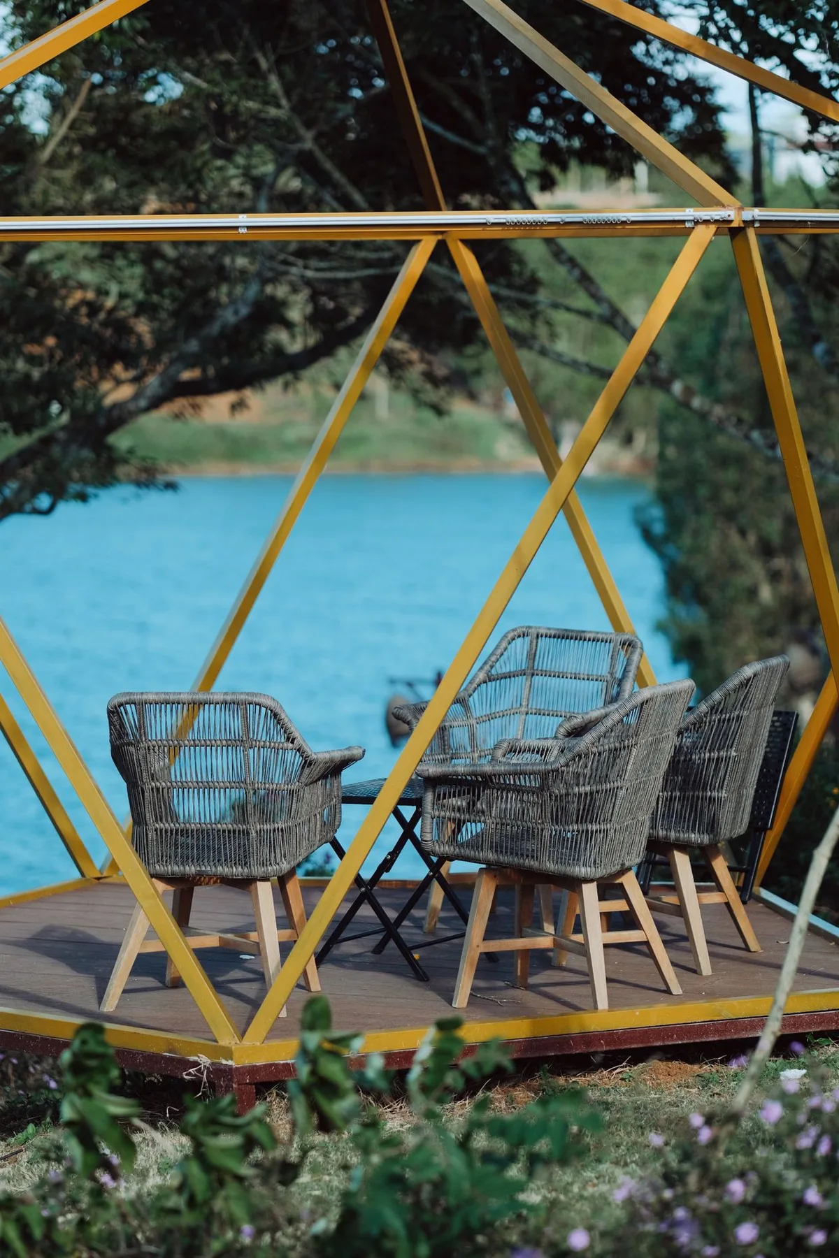 Dôme cosy dans un jardin paisible — photo 2