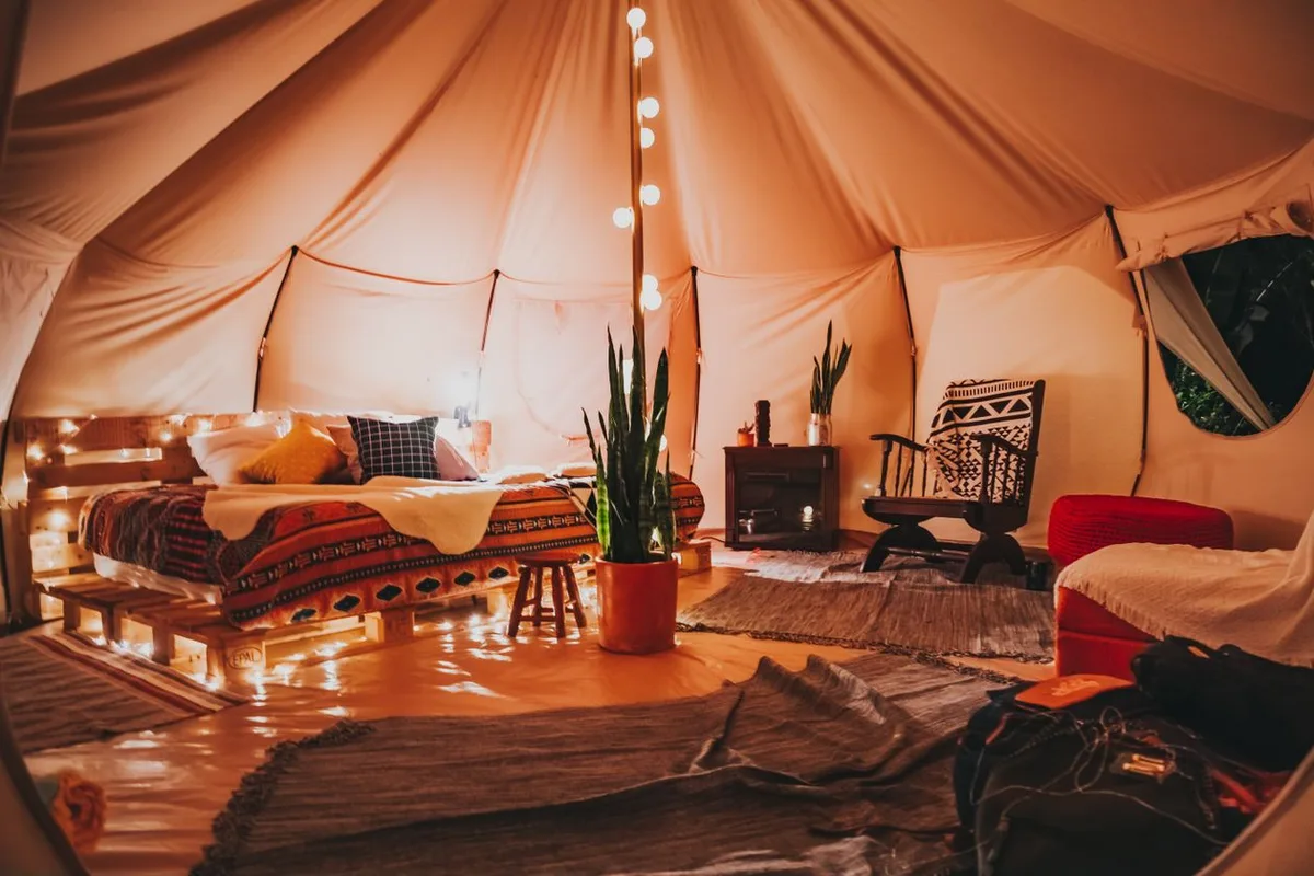 Dôme cosy dans un jardin paisible — photo 3