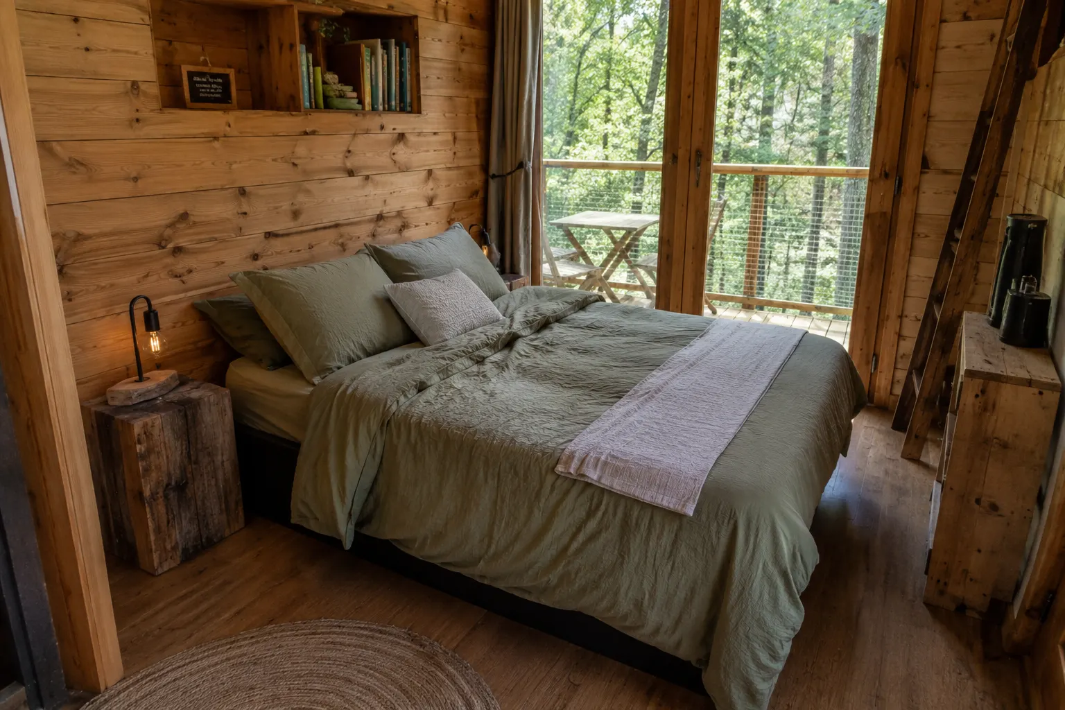 Cabane cosy dans les bois - 1 chambre — photo 2