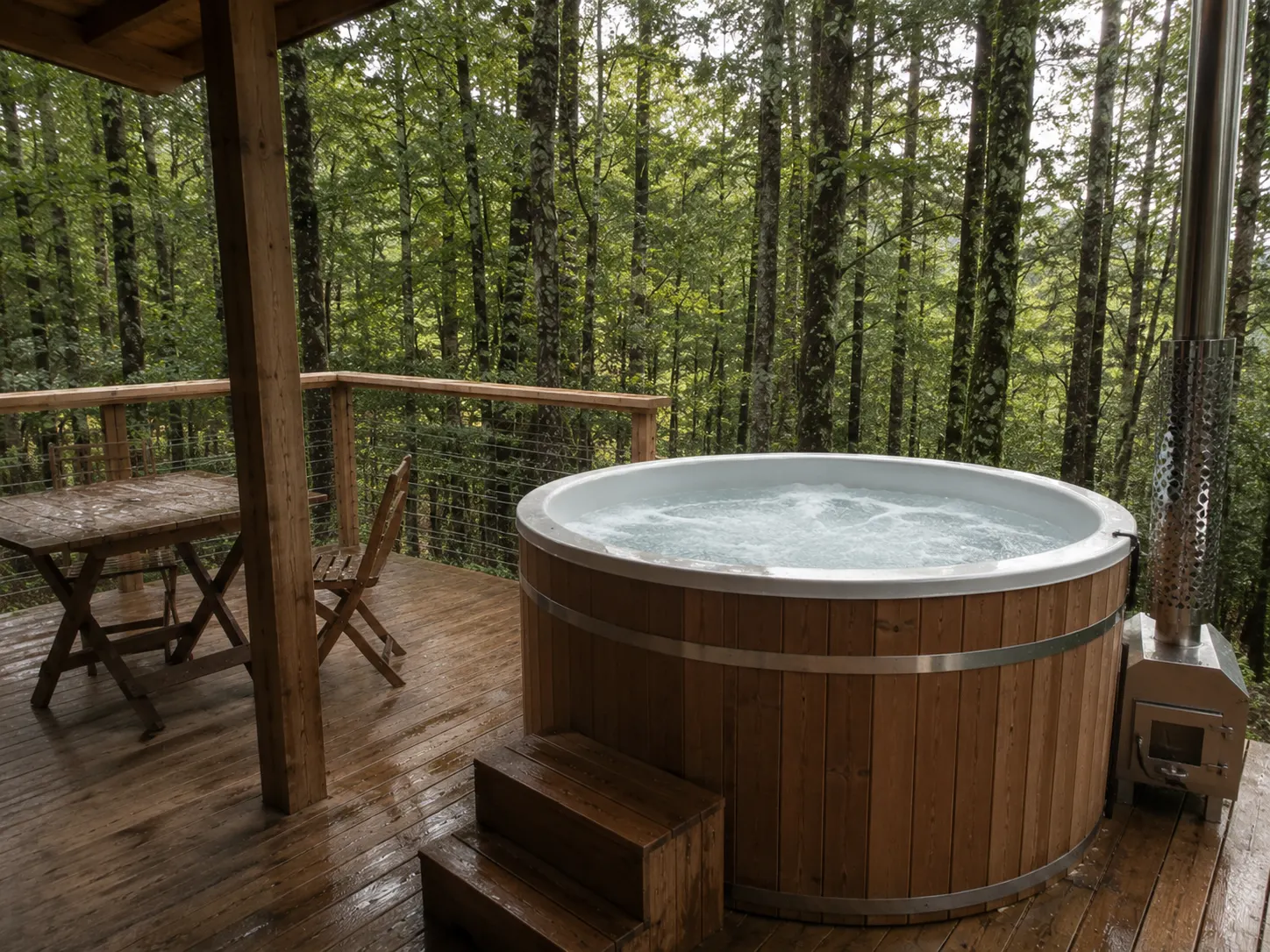 Cabane cosy dans les bois - 1 chambre — photo 4